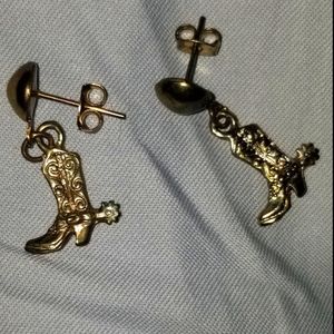 Cowboy boot Earrings